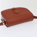 LOUIS VUITTON Epi Saint Cloud PM Shoulder Bag Brown M52213 LV Auth 94852-6