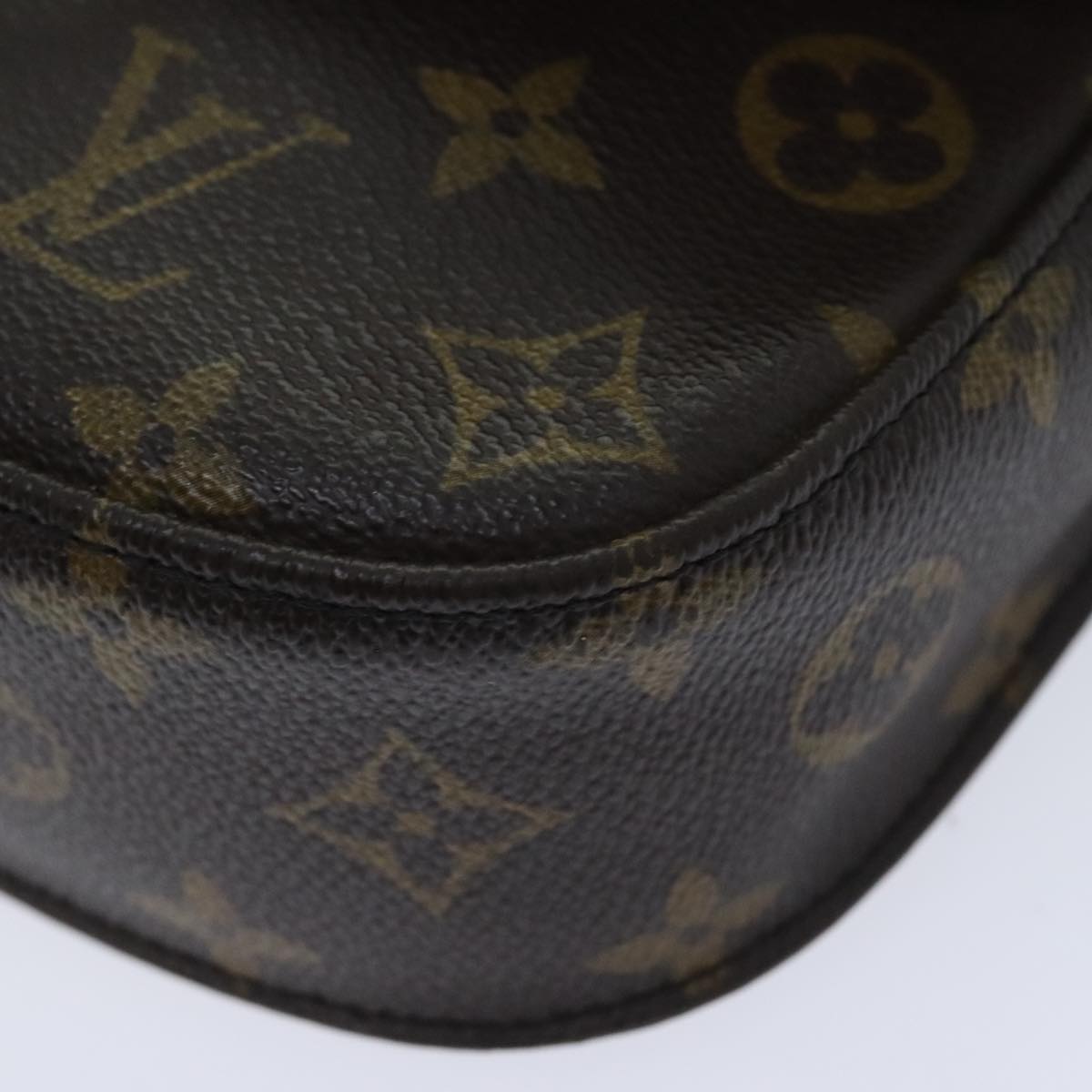 LOUIS VUITTON Monogram Saint Cloud MM Shoulder Bag M51243 LV Auth 94853