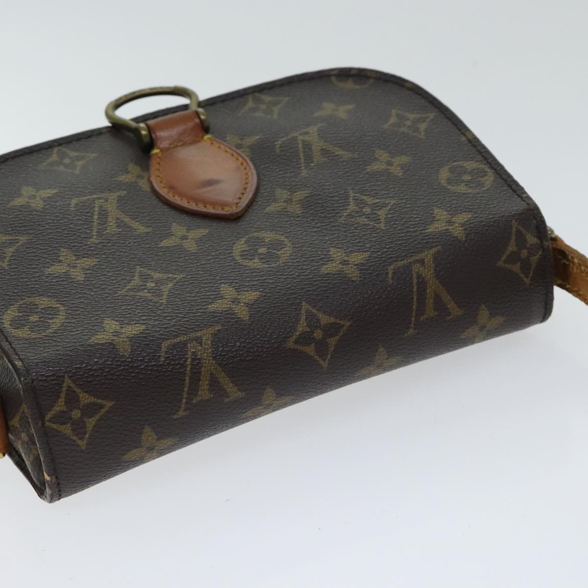 LOUIS VUITTON Monogram Saint Cloud MM Shoulder Bag M51243 LV Auth 94853