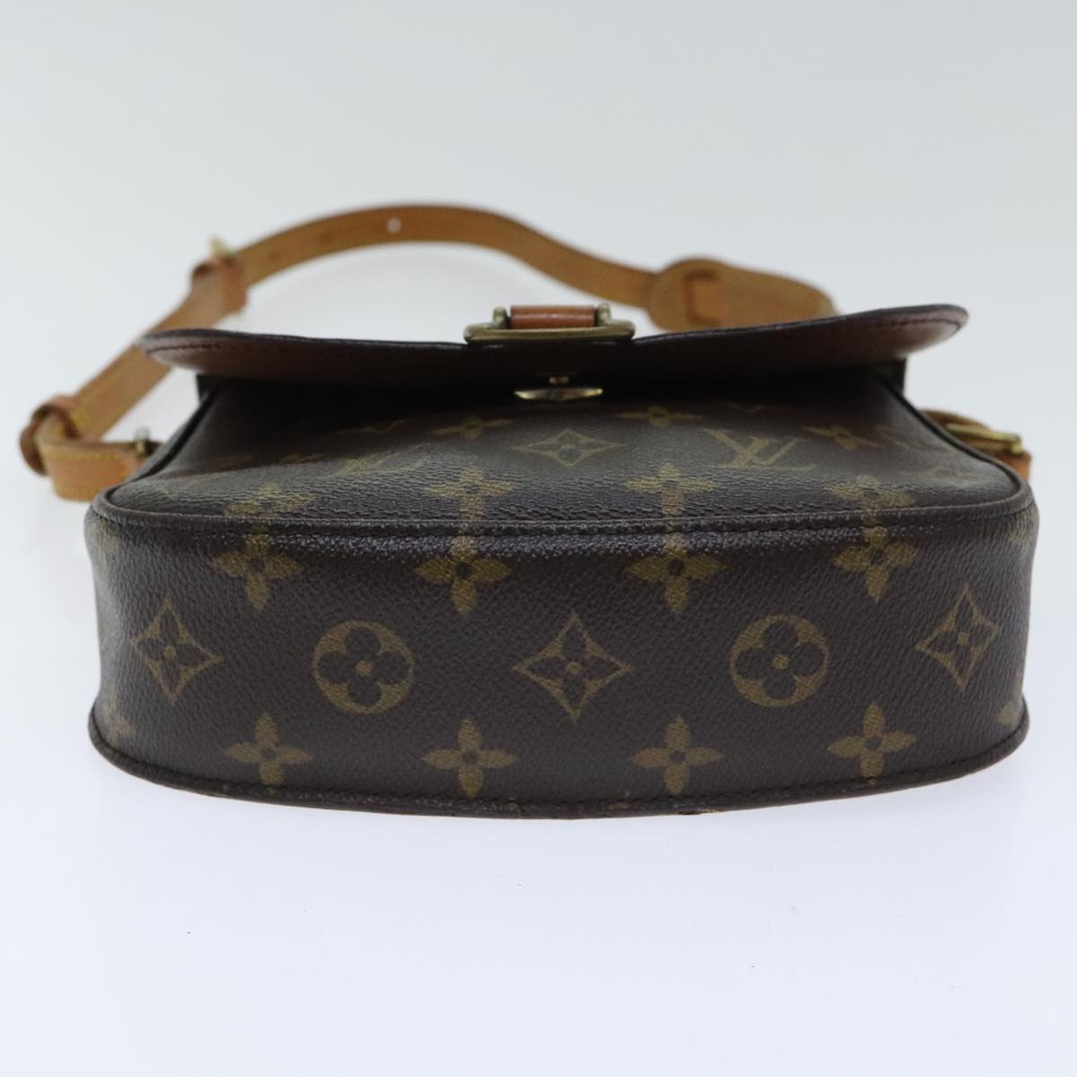 LOUIS VUITTON Monogram Saint Cloud MM Shoulder Bag M51243 LV Auth 94853