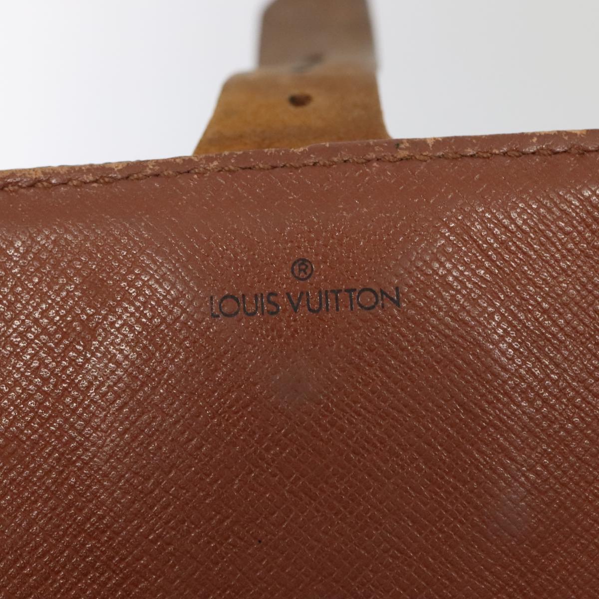 LOUIS VUITTON Monogram Cartouchiere MM Shoulder Bag M51253 LV Auth 94868