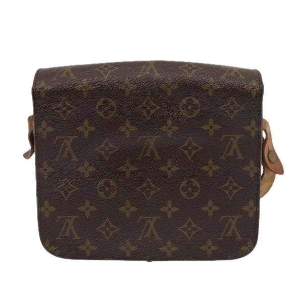 LOUIS VUITTON Monogram Cartouchiere MM Shoulder Bag M51253 LV Auth 94868