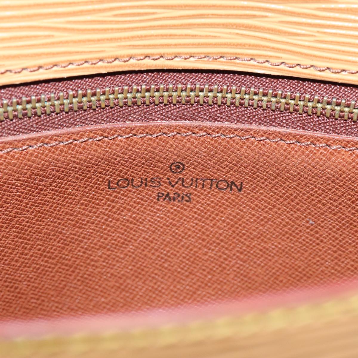 LOUIS VUITTON Epi Saint Cloud GM Shoulder Bag Beige M52196 LV Auth 94870