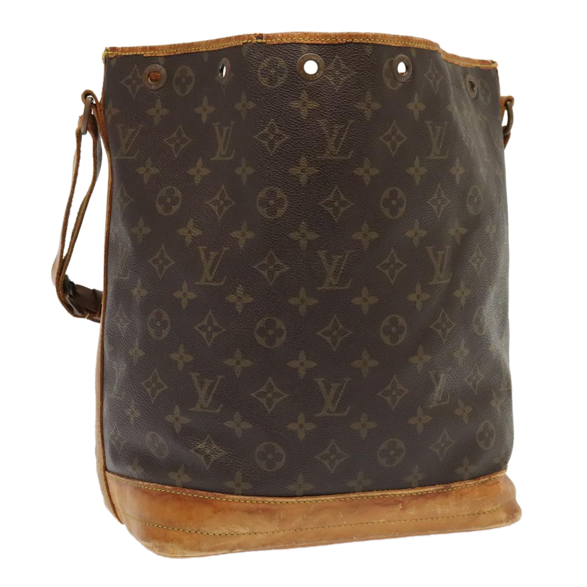 LOUIS VUITTON Monogram Noe Shoulder Bag M42224 LV Auth 94880