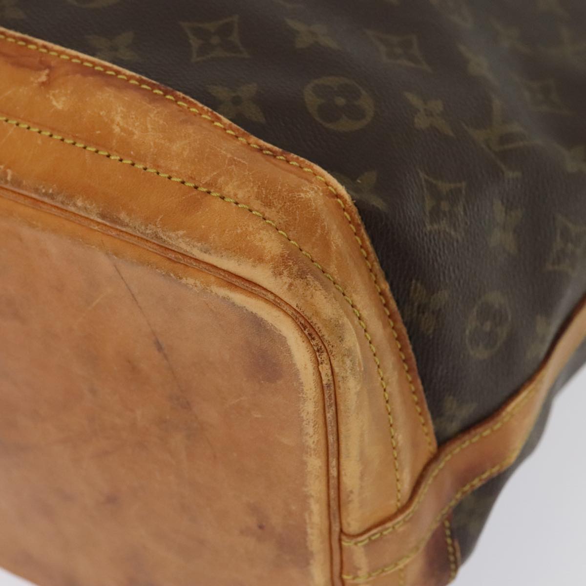 LOUIS VUITTON Monogram Noe Shoulder Bag M42224 LV Auth 94880