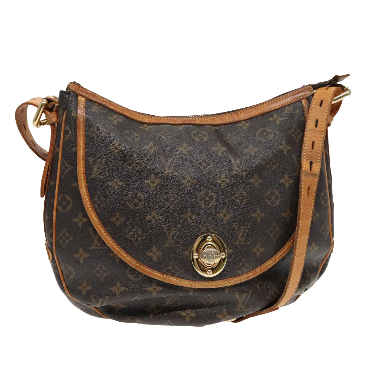 LOUIS VUITTON Monogram Tolum GM Shoulder Bag M40075 LV Auth 94885