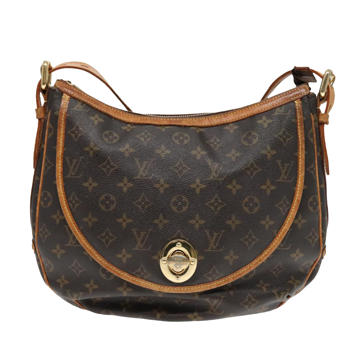 LOUIS VUITTON Monogram Tolum GM Shoulder Bag M40075 LV Auth 94885