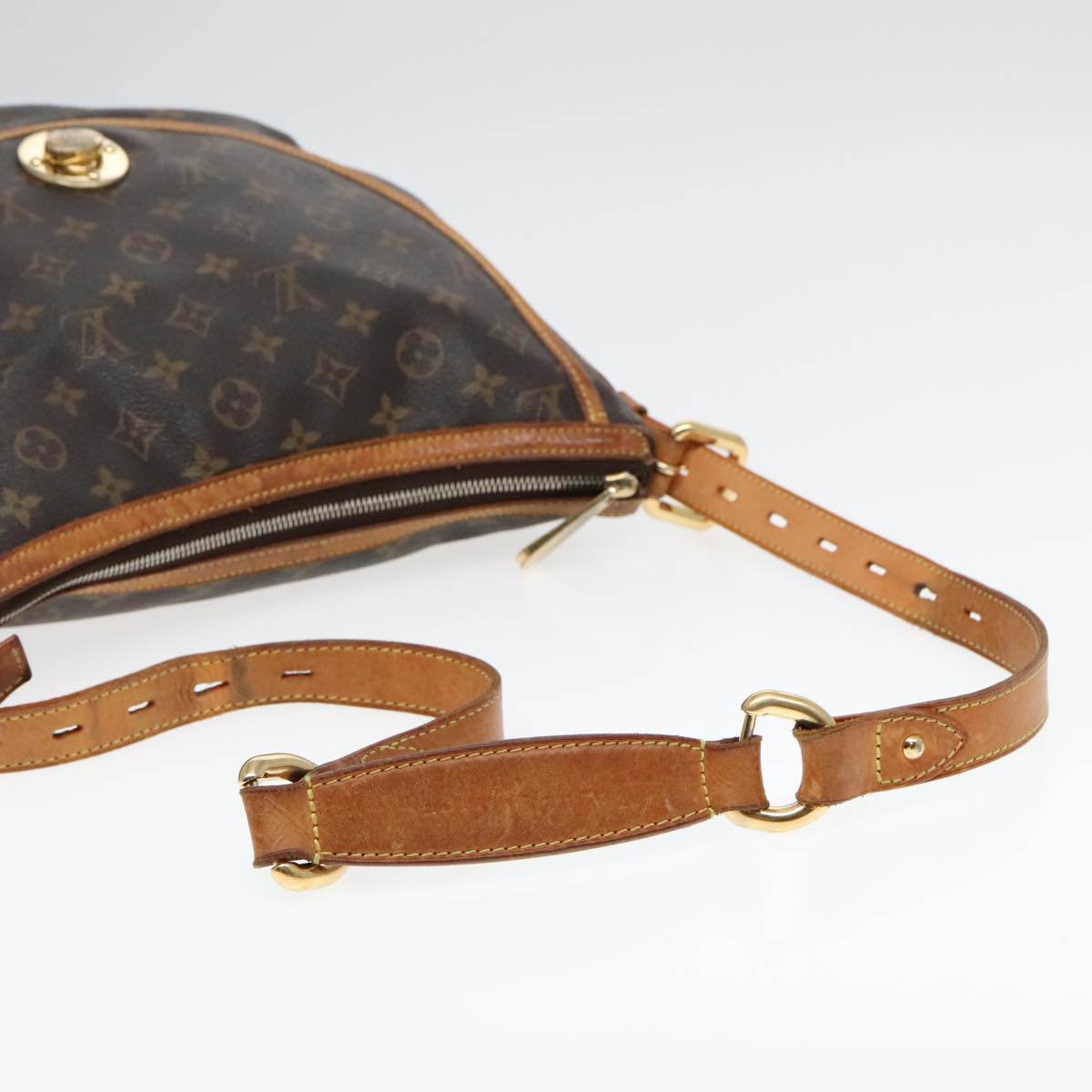 LOUIS VUITTON Monogram Tolum GM Shoulder Bag M40075 LV Auth 94885