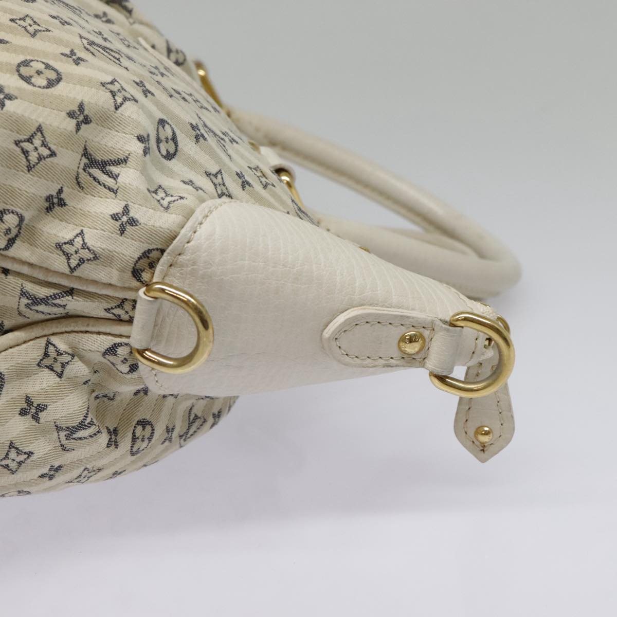 LOUIS VUITTON Monogram Mini Lin Croisette Marina GM Bag 2way M95492 Auth 94897