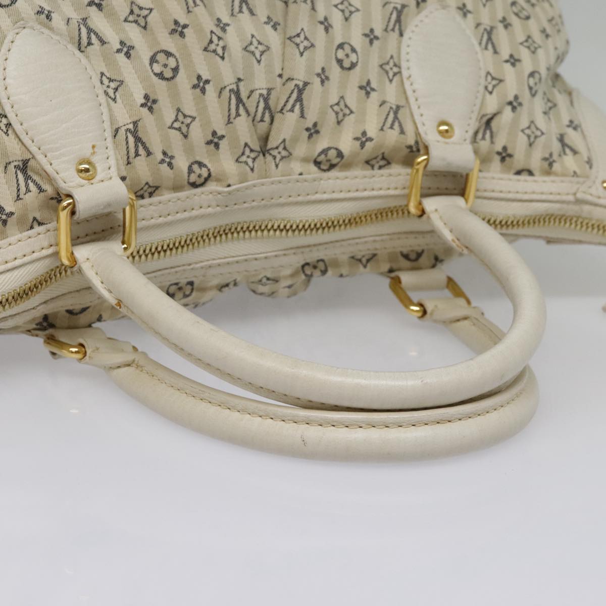 LOUIS VUITTON Monogram Mini Lin Croisette Marina GM Bag 2way M95492 Auth 94897