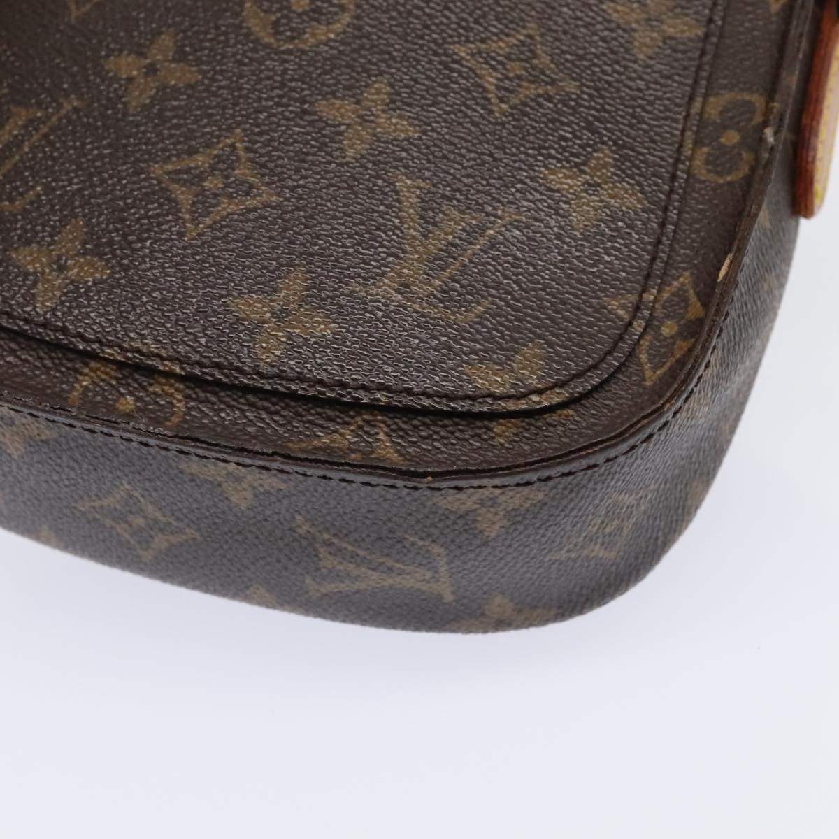 LOUIS VUITTON Monogram Saint Cloud PM Shoulder Bag M51244 LV Auth 94902