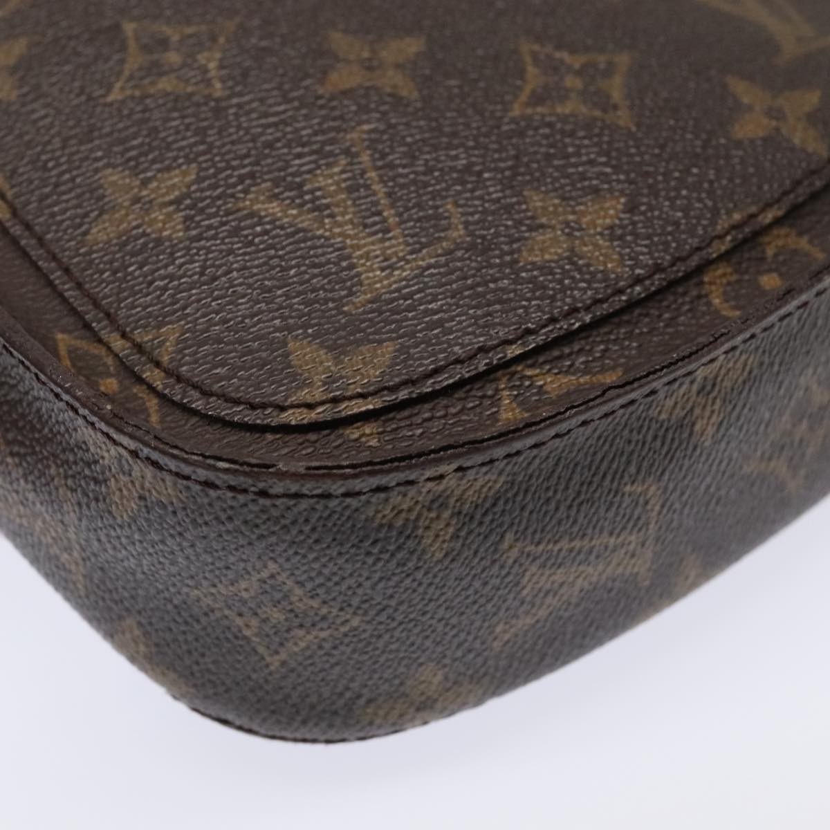 LOUIS VUITTON Monogram Saint Cloud PM Shoulder Bag M51244 LV Auth 94902