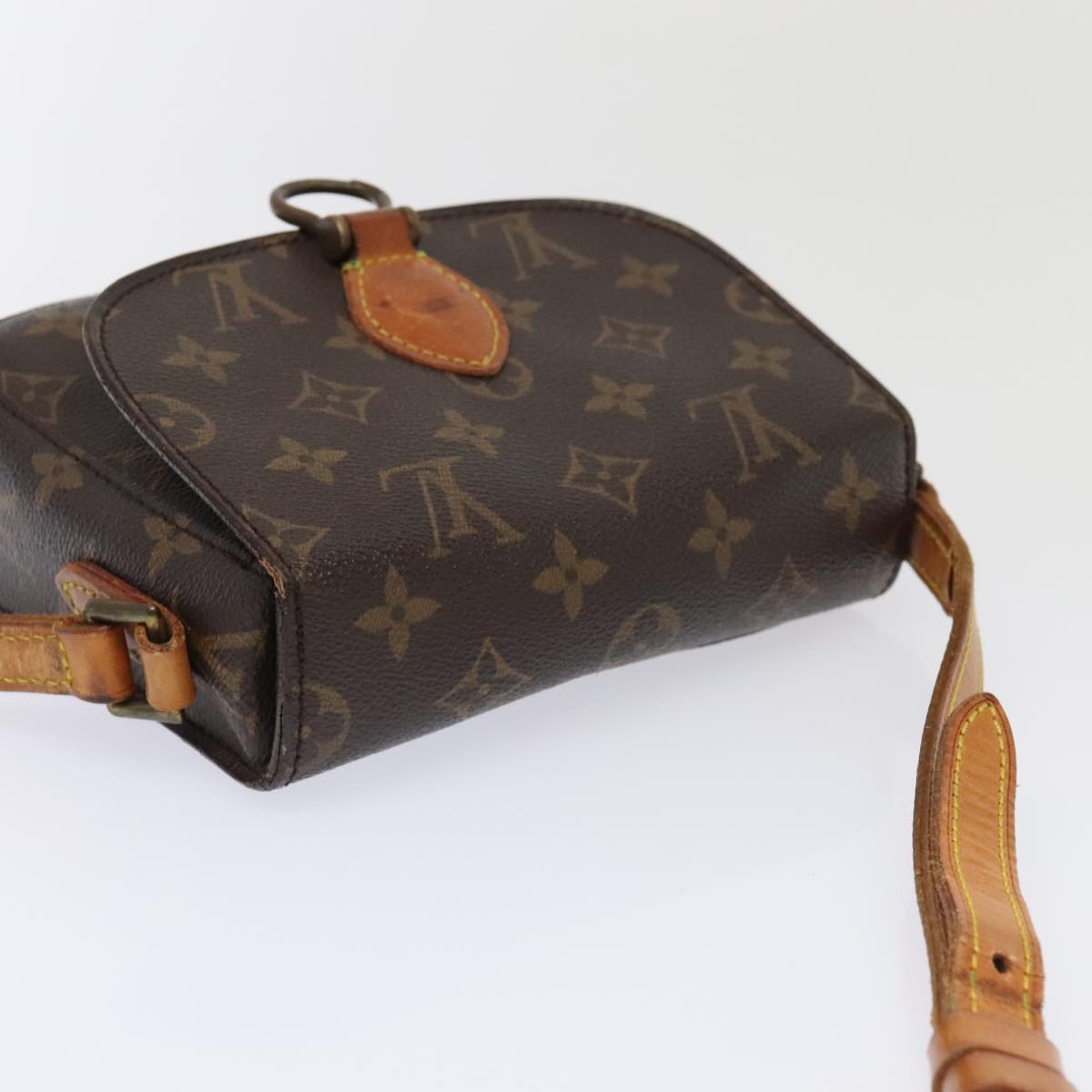 LOUIS VUITTON Monogram Saint Cloud PM Shoulder Bag M51244 LV Auth 94902