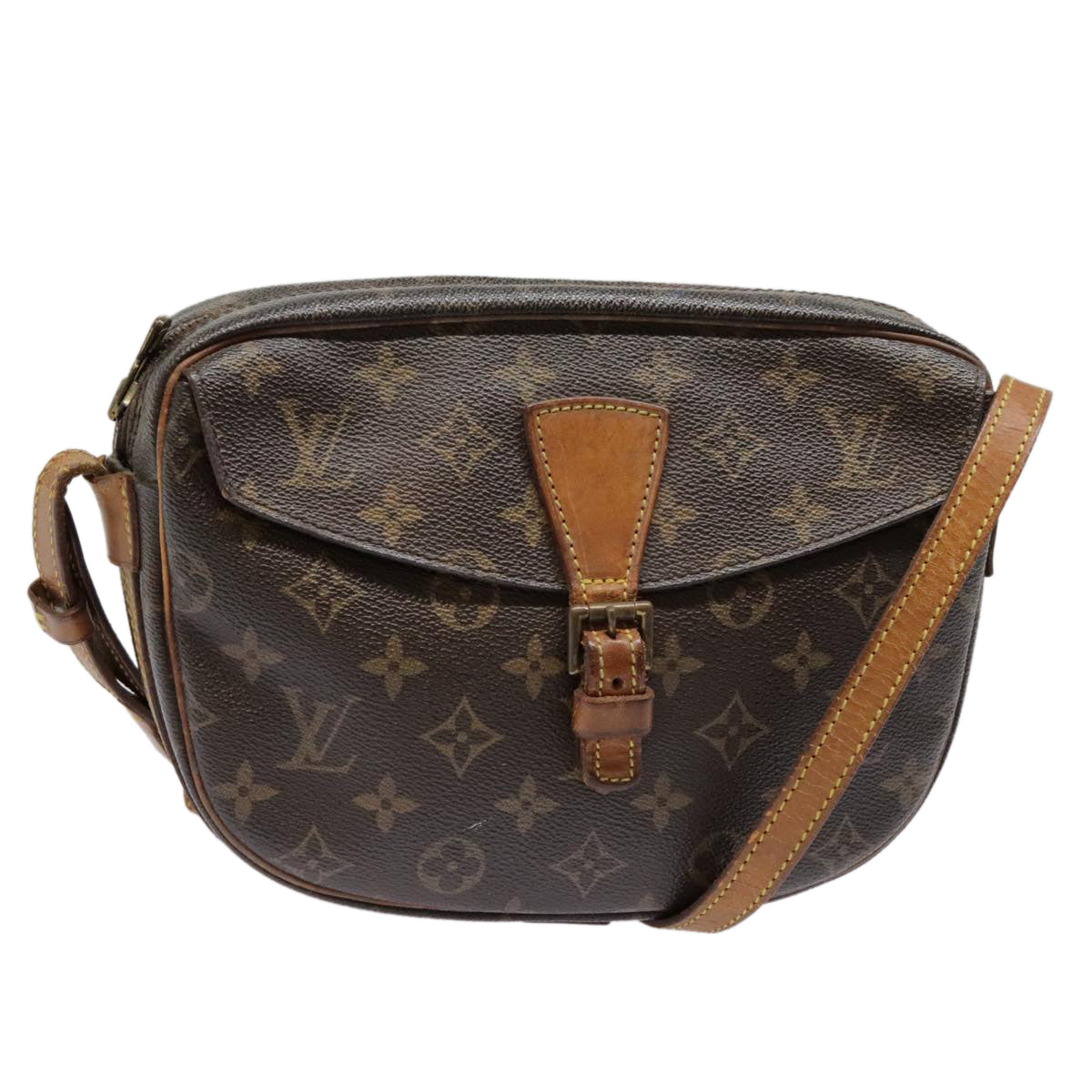 LOUIS VUITTON Monogram Jeune Fille MM Shoulder Bag M51226 LV Auth 94906