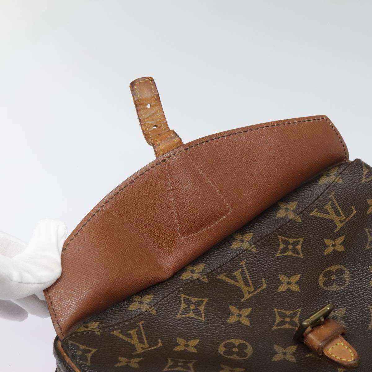 LOUIS VUITTON Monogram Jeune Fille MM Shoulder Bag M51226 LV Auth 94906