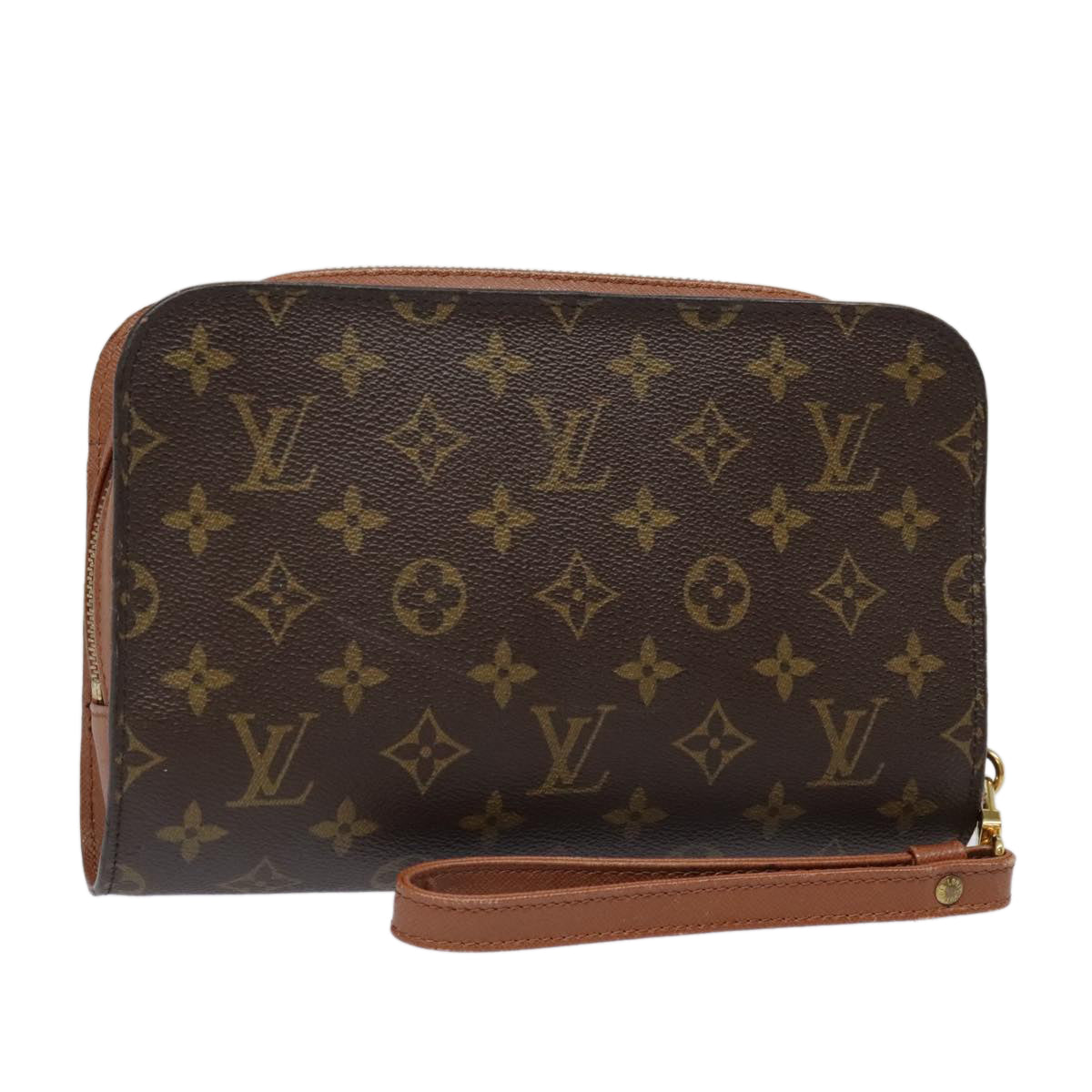 LOUIS VUITTON Monogram Orsay Clutch Bag M51790 LV Auth 94914