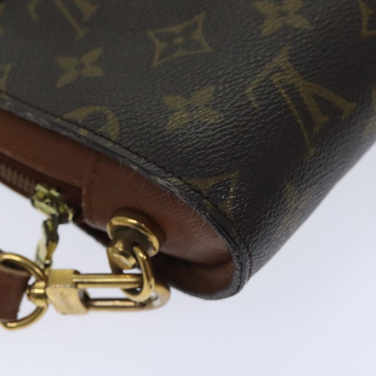 LOUIS VUITTON Monogram Orsay Clutch Bag M51790 LV Auth 94915