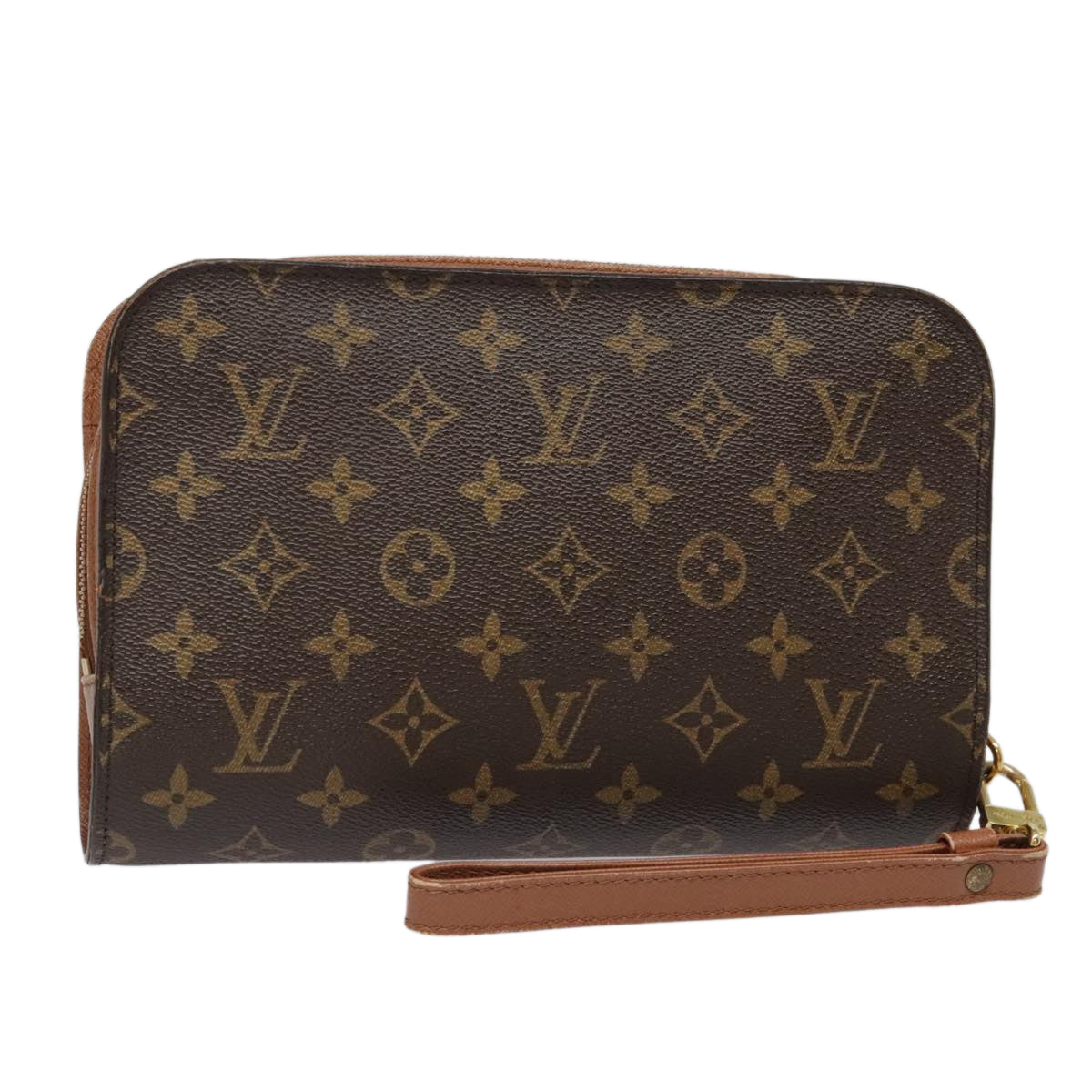 LOUIS VUITTON Monogram Orsay Clutch Bag M51790 LV Auth 94916