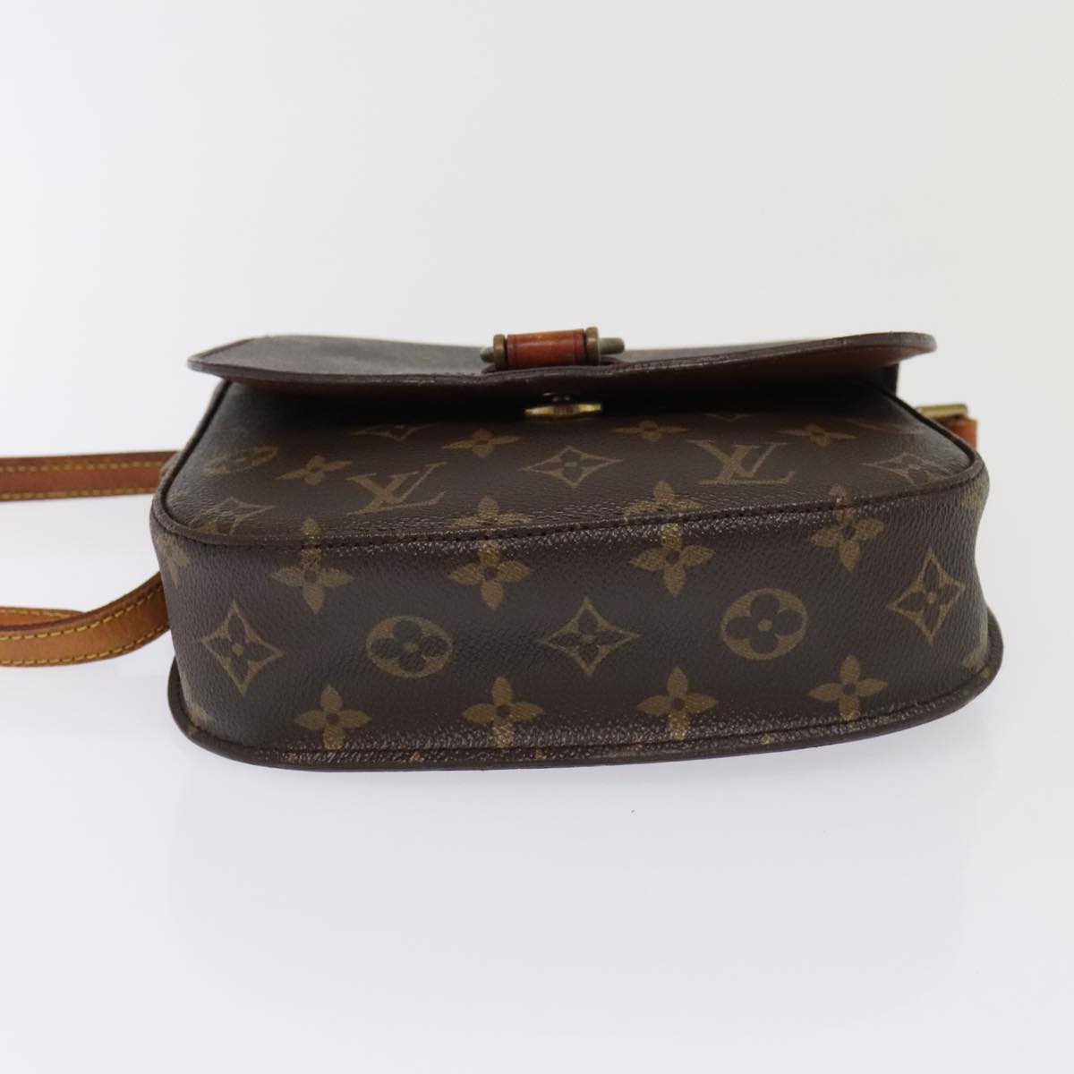 LOUIS VUITTON Monogram Saint Cloud MM Shoulder Bag M51243 LV Auth 94918