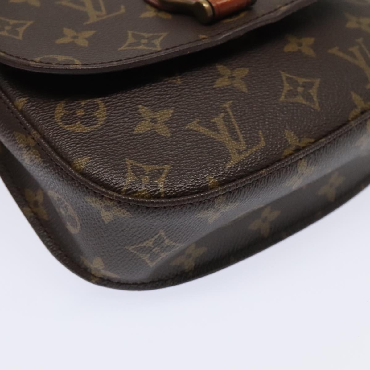 LOUIS VUITTON Monogram Saint Cloud MM Shoulder Bag M51243 LV Auth 94918