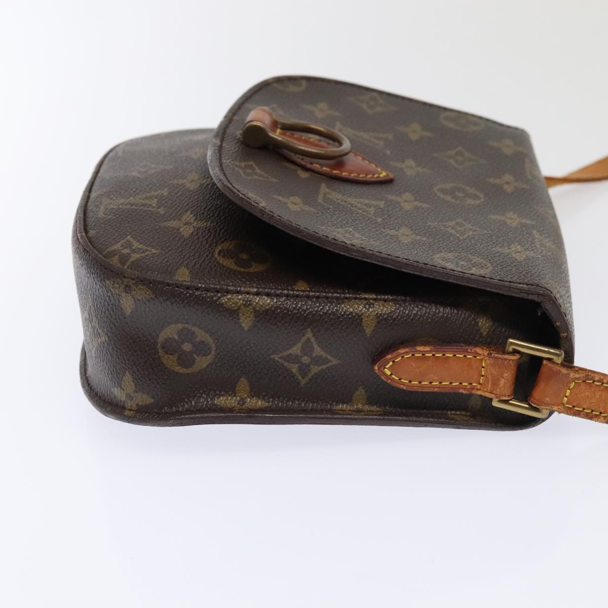 LOUIS VUITTON Monogram Saint Cloud MM Shoulder Bag M51243 LV Auth 94918