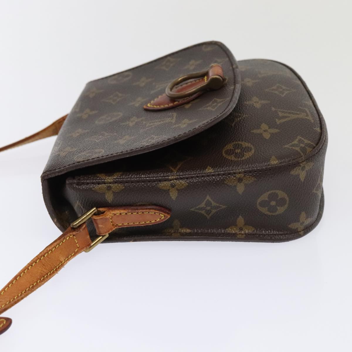 LOUIS VUITTON Monogram Saint Cloud MM Shoulder Bag M51243 LV Auth 94918