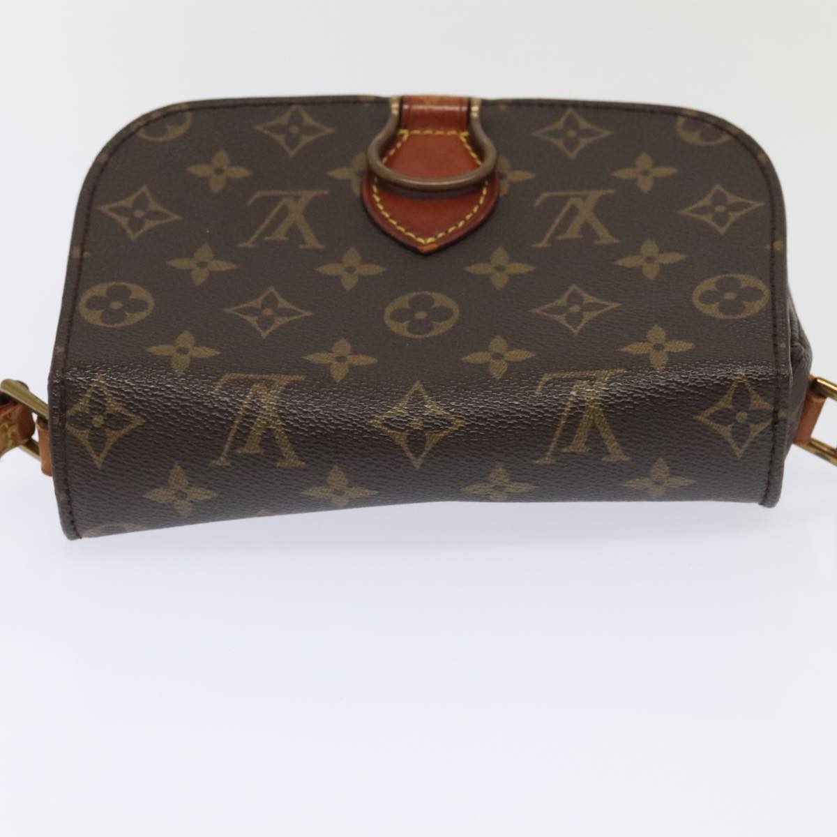 LOUIS VUITTON Monogram Saint Cloud MM Shoulder Bag M51243 LV Auth 94918