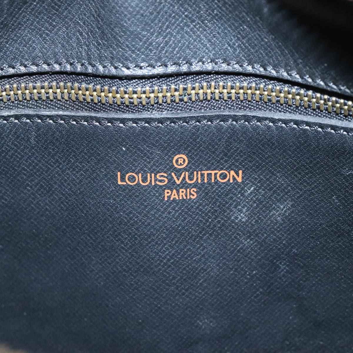 LOUIS VUITTON Epi Jeune Fille MM Shoulder Bag Black M52152 LV Auth 94920