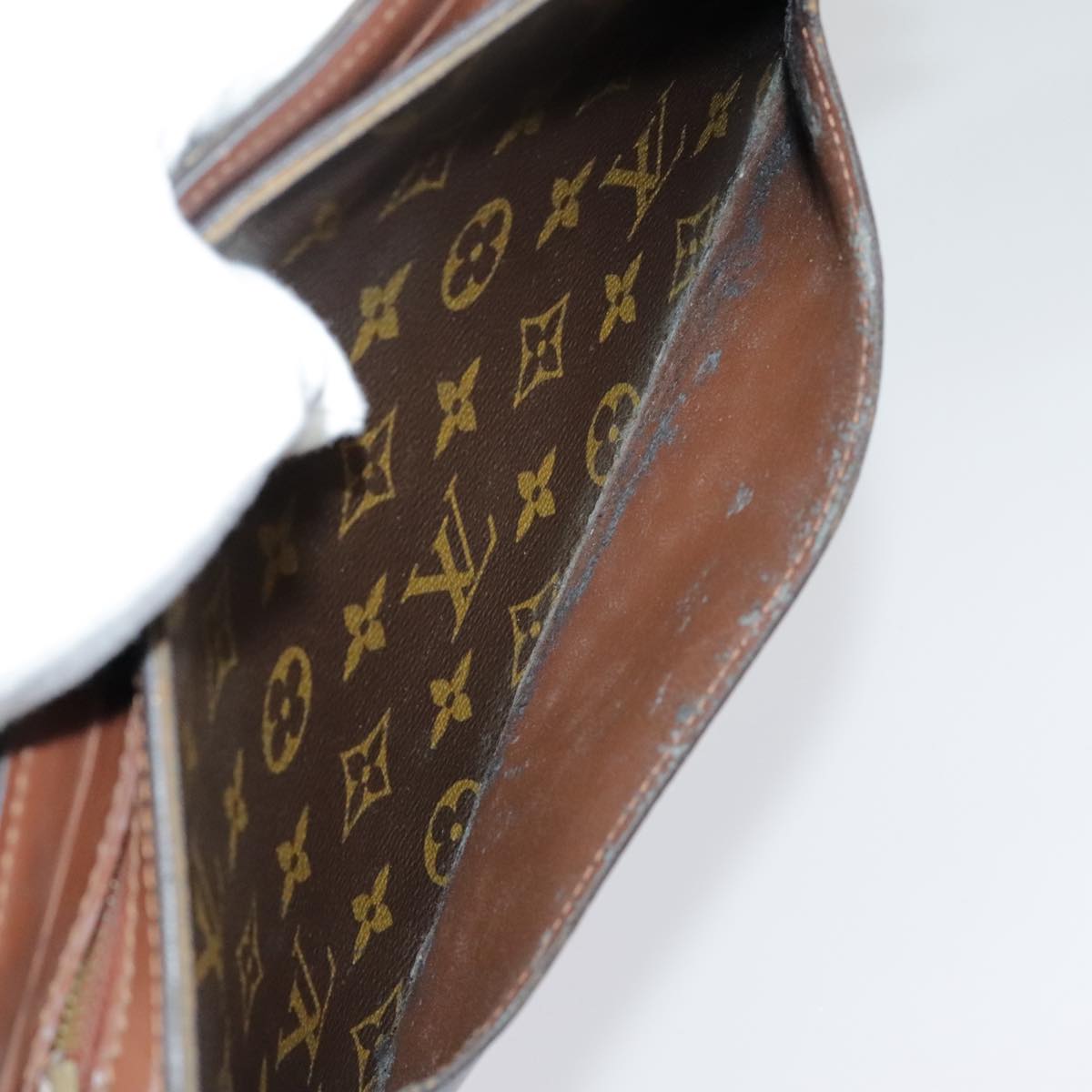 LOUIS VUITTON Monogram Pochette Homme Clutch Bag M51795 LV Auth 94921