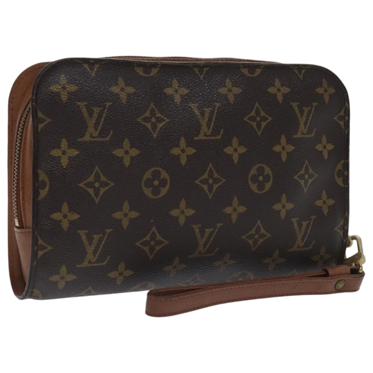 LOUIS VUITTON Monogram Orsay Clutch Bag M51790 LV Auth 94922