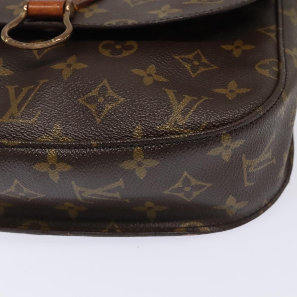 LOUIS VUITTON Monogram Saint Cloud GM Shoulder Bag M51242 LV Auth 94923