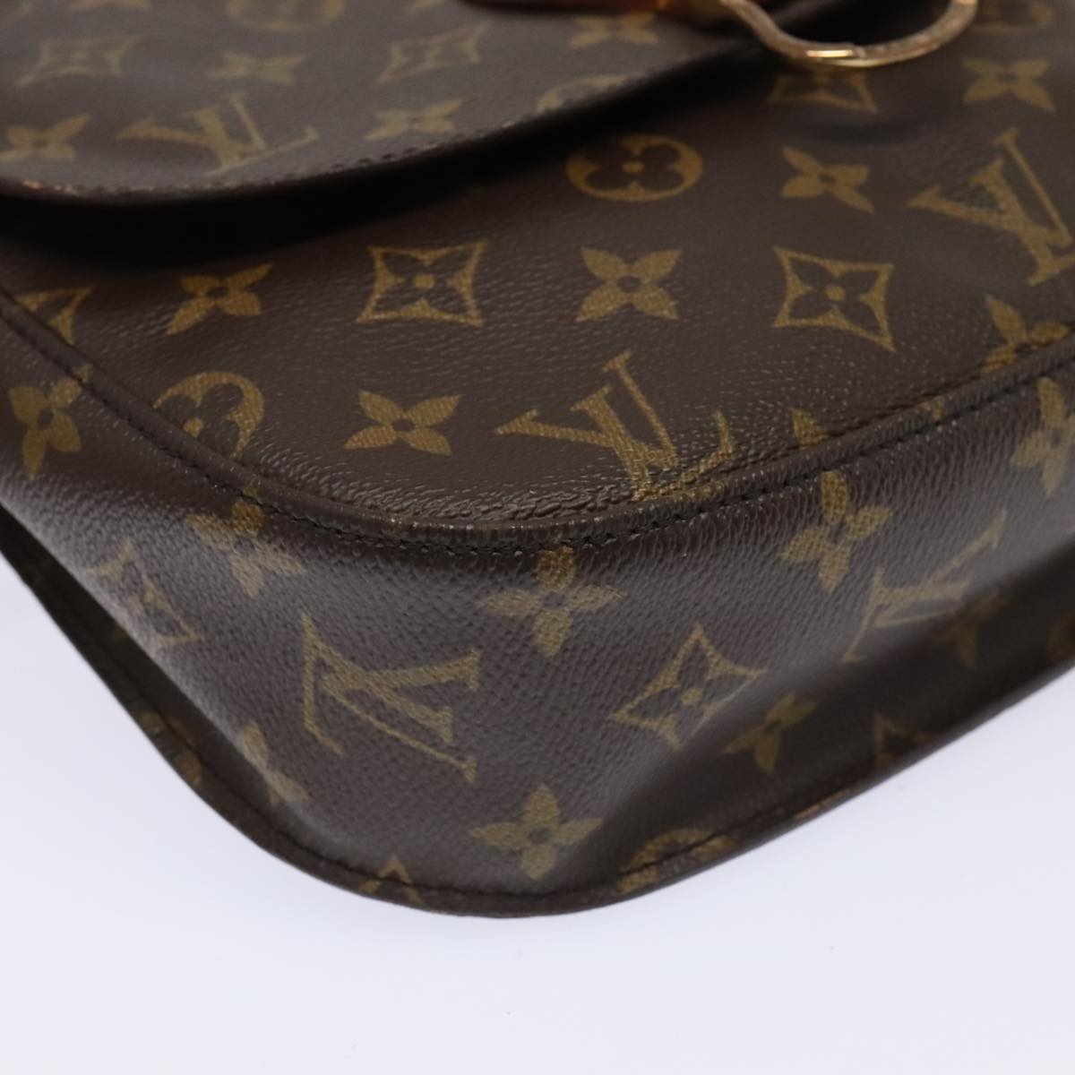 LOUIS VUITTON Monogram Saint Cloud GM Shoulder Bag M51242 LV Auth 94923