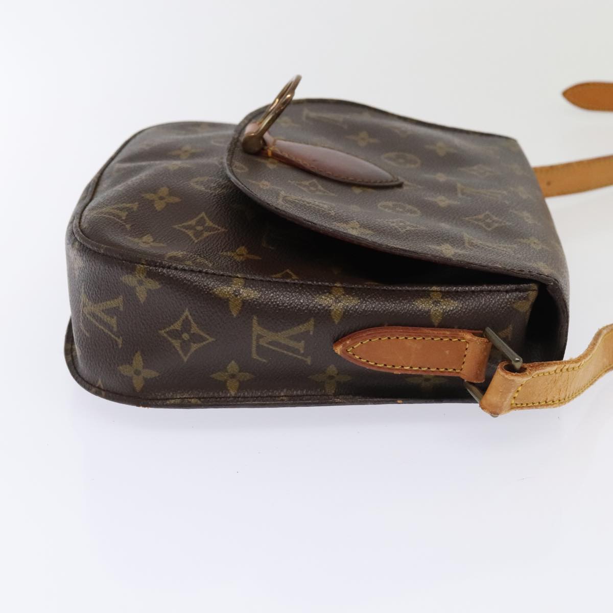 LOUIS VUITTON Monogram Saint Cloud GM Shoulder Bag M51242 LV Auth 94923