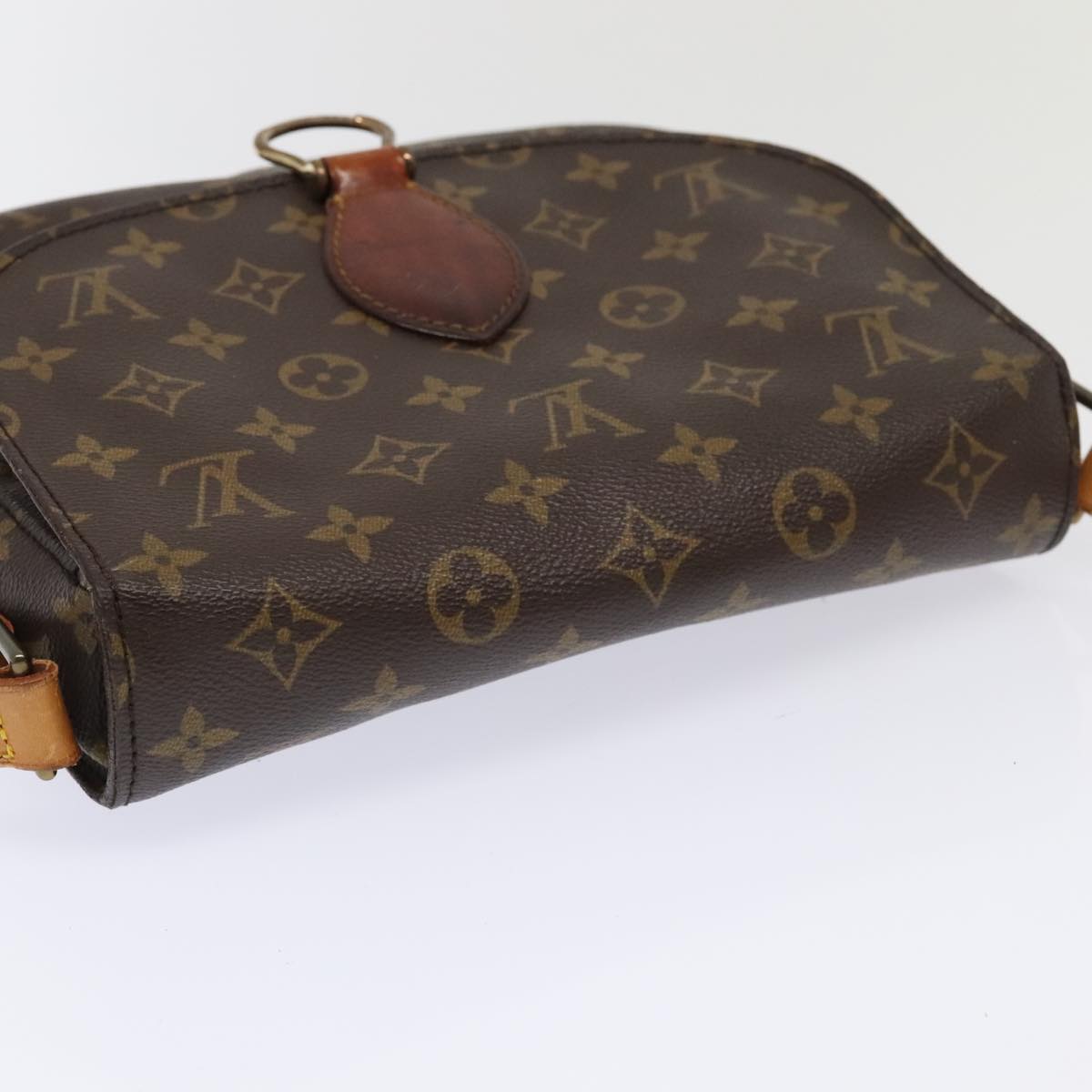 LOUIS VUITTON Monogram Saint Cloud GM Shoulder Bag M51242 LV Auth 94923