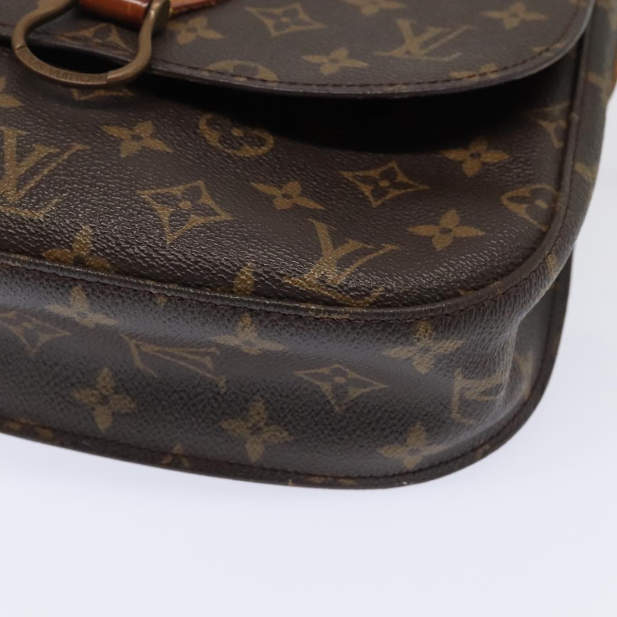 LOUIS VUITTON Monogram Saint Cloud GM Shoulder Bag M51242 LV Auth 94924