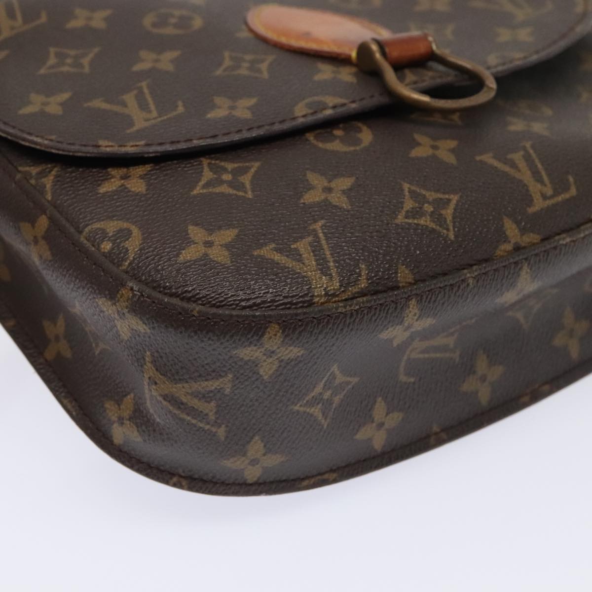 LOUIS VUITTON Monogram Saint Cloud GM Shoulder Bag M51242 LV Auth 94924