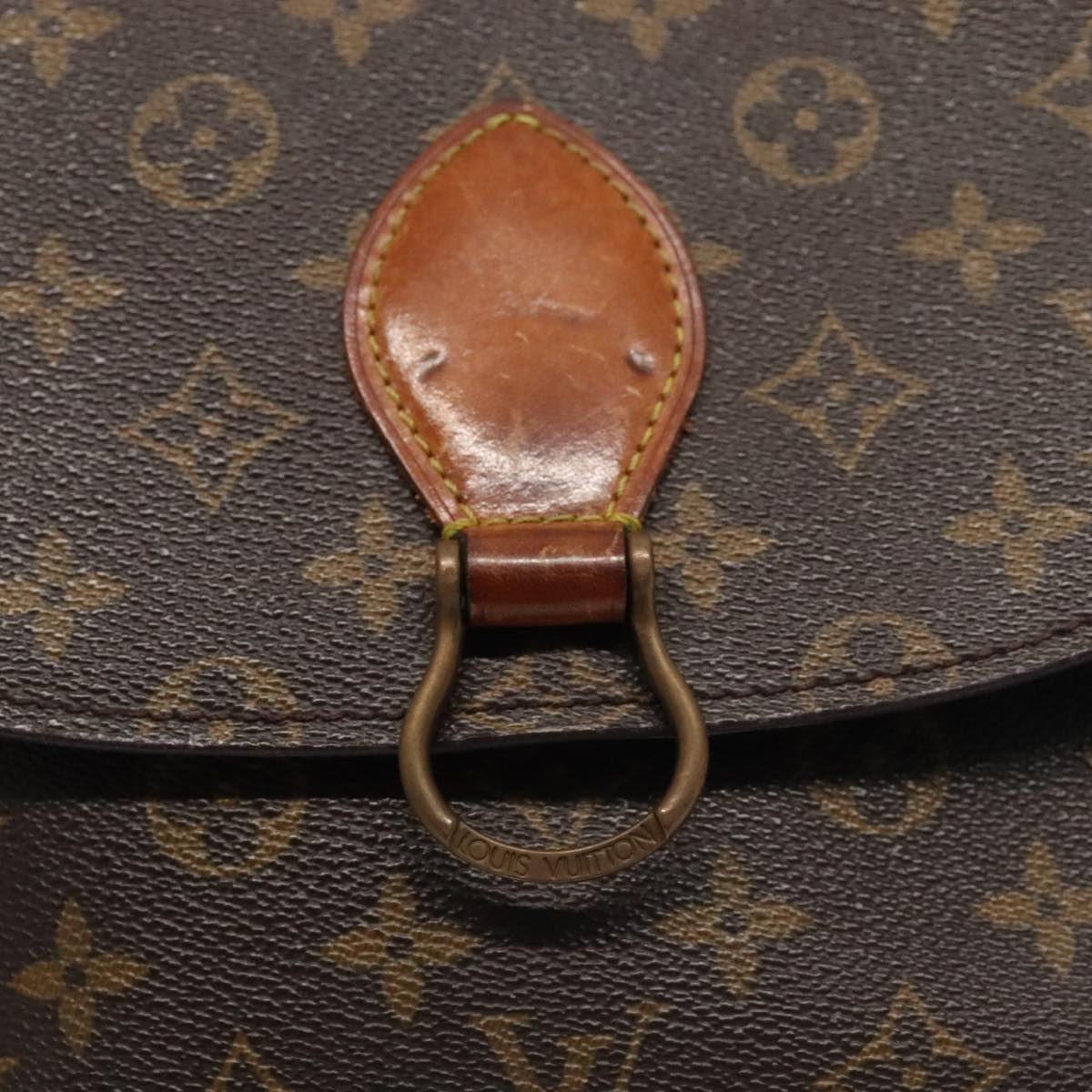 LOUIS VUITTON Monogram Saint Cloud GM Shoulder Bag M51242 LV Auth 94924