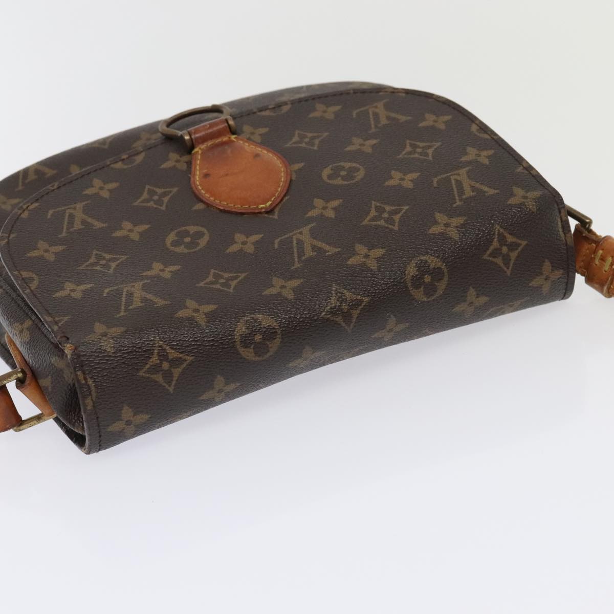 LOUIS VUITTON Monogram Saint Cloud GM Shoulder Bag M51242 LV Auth 94924