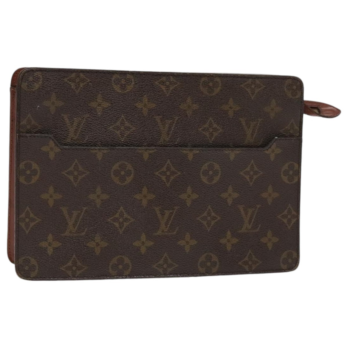 LOUIS VUITTON Monogram Pochette Homme Clutch Bag M51795 LV Auth 94925