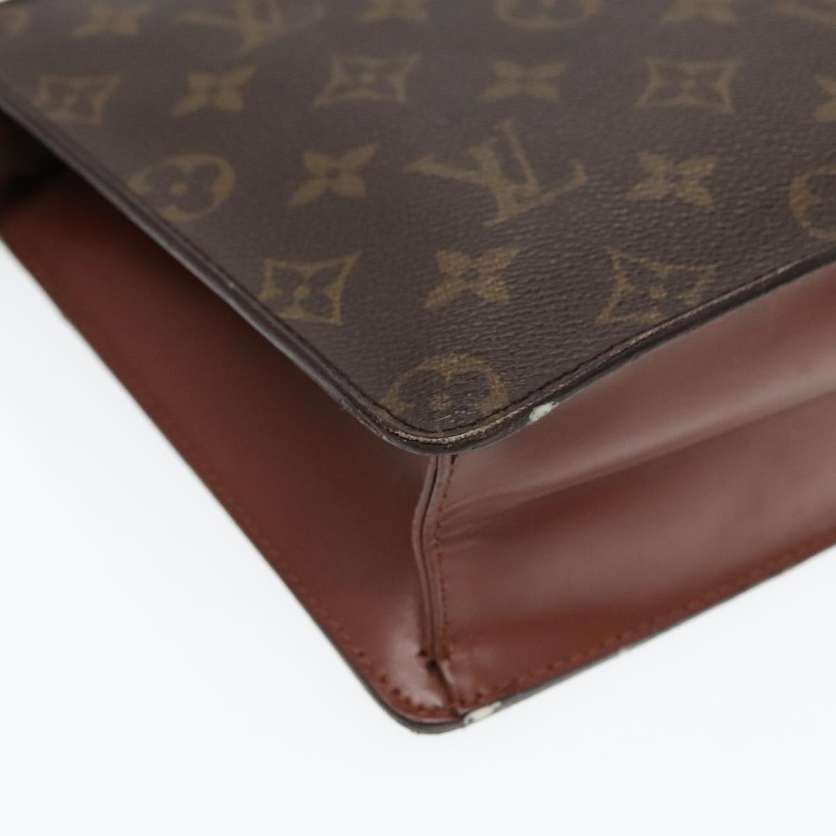 LOUIS VUITTON Monogram Pochette Homme Clutch Bag M51795 LV Auth 94925