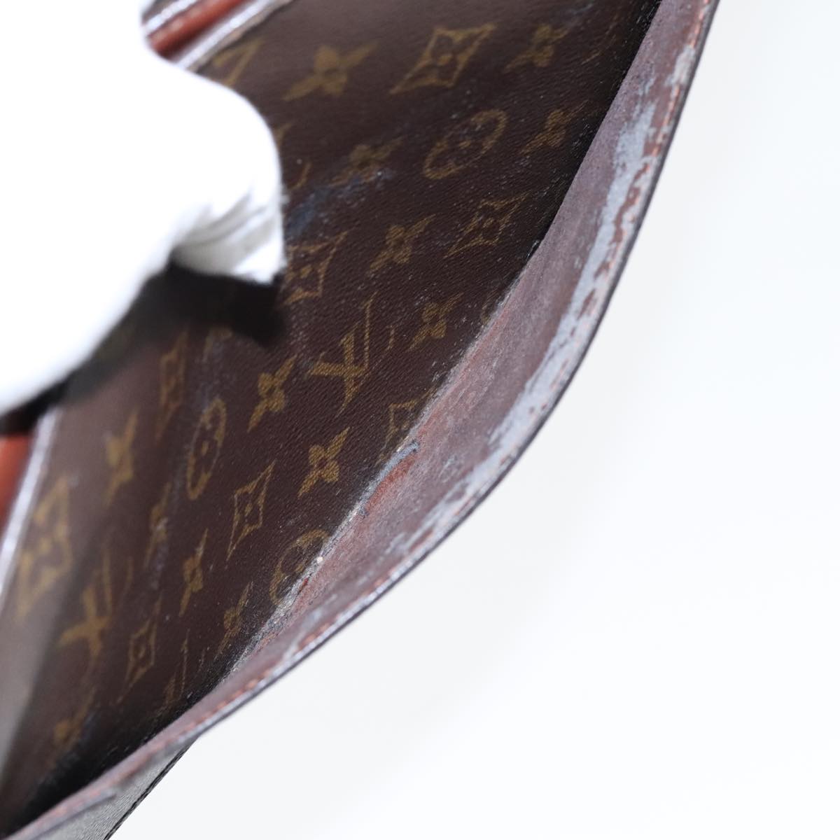 LOUIS VUITTON Monogram Pochette Homme Clutch Bag M51795 LV Auth 94925