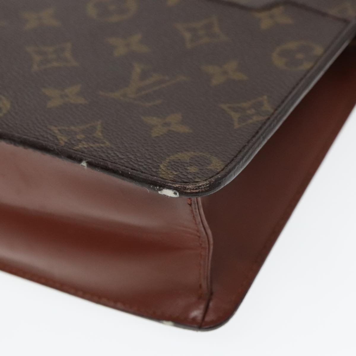 LOUIS VUITTON Monogram Pochette Homme Clutch Bag M51795 LV Auth 94925