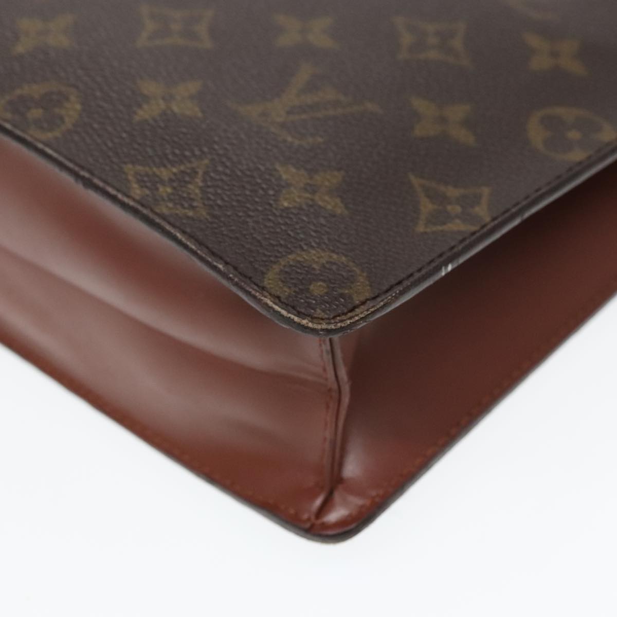 LOUIS VUITTON Monogram Pochette Homme Clutch Bag M51795 LV Auth 94925