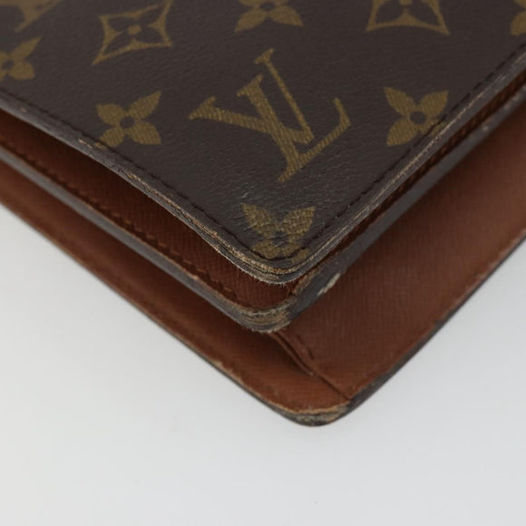LOUIS VUITTON Monogram Kurcell Schultertasche M51375 LV Auth 94929