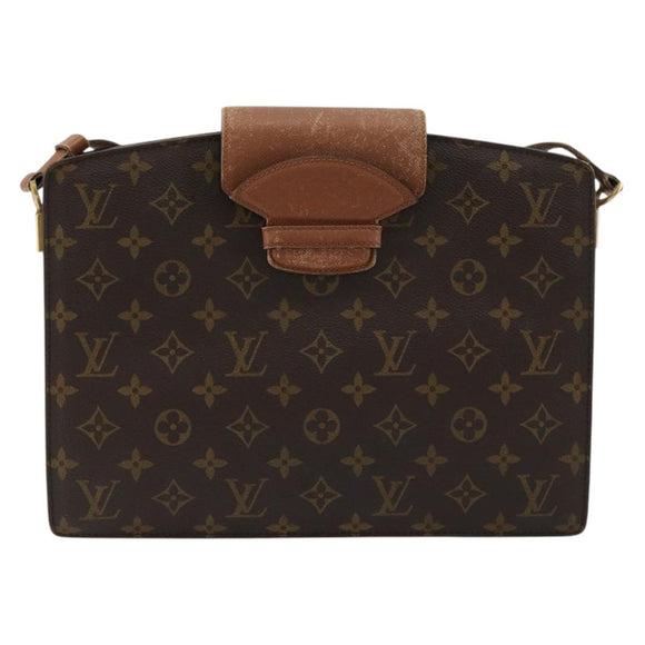 LOUIS VUITTON Monogram Kurcell Schultertasche M51375 LV Auth 94929