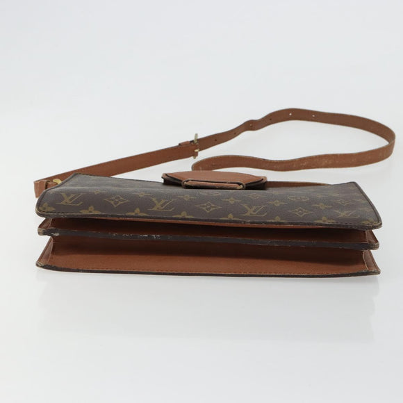 LOUIS VUITTON Monogram Kurcell Schultertasche M51375 LV Auth 94929