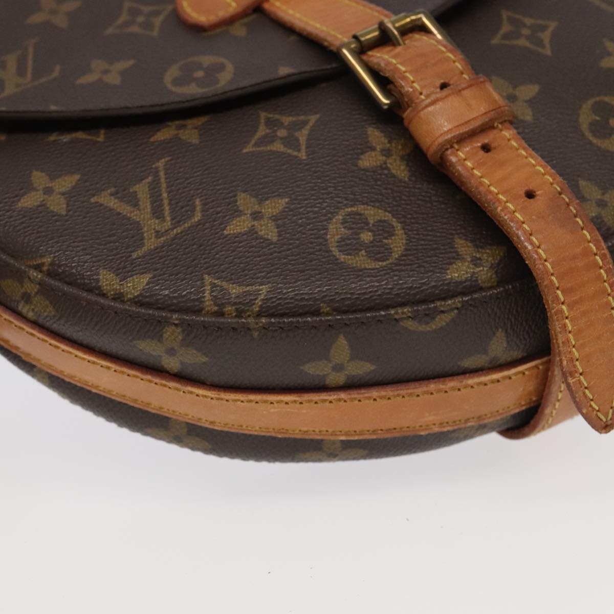 LOUIS VUITTON Monogram Chantilly GM Shoulder Bag M51232 LV Auth 94936