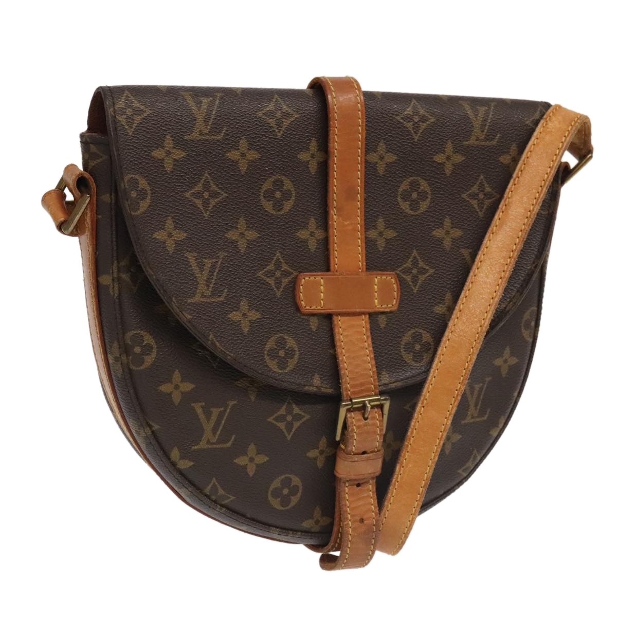 LOUIS VUITTON Monogram Chantilly GM Shoulder Bag M51232 LV Auth 94936