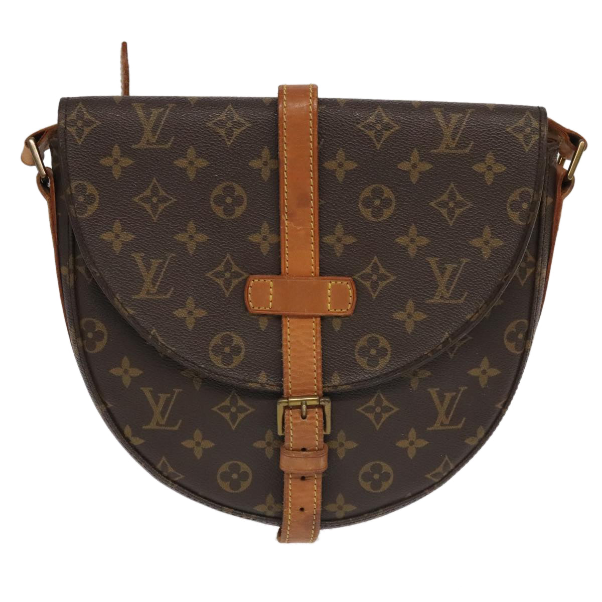 LOUIS VUITTON Monogram Chantilly GM Shoulder Bag M51232 LV Auth 94936