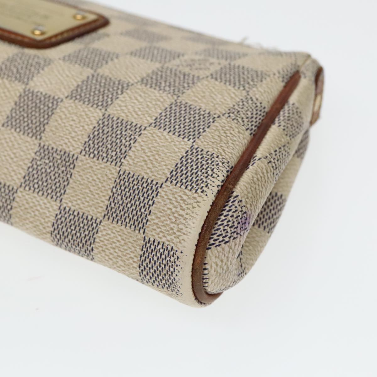 LOUIS VUITTON Damier Azur Eva Shoulder Bag 2way N55214 LV Auth 94943